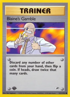 Blaine's Gamble 1st Edition