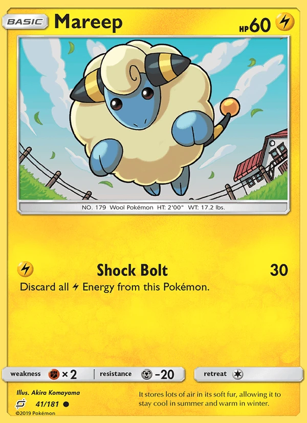 Mareep Reverse Holo #41
