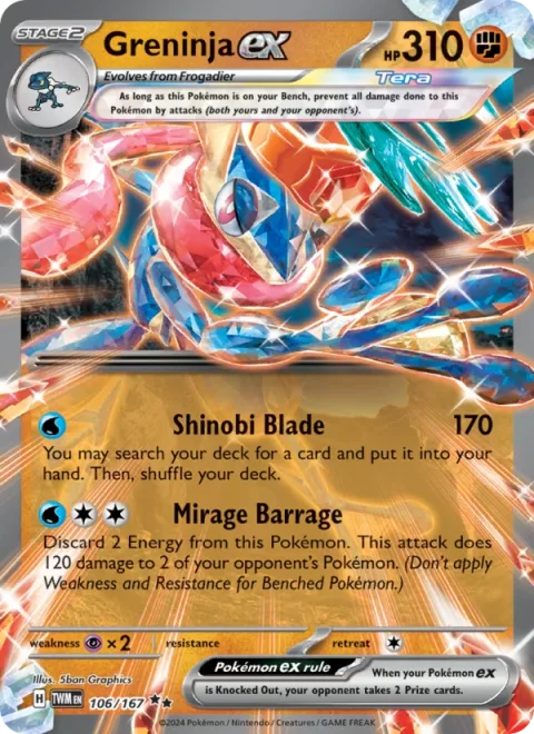Greninja Ex Metal