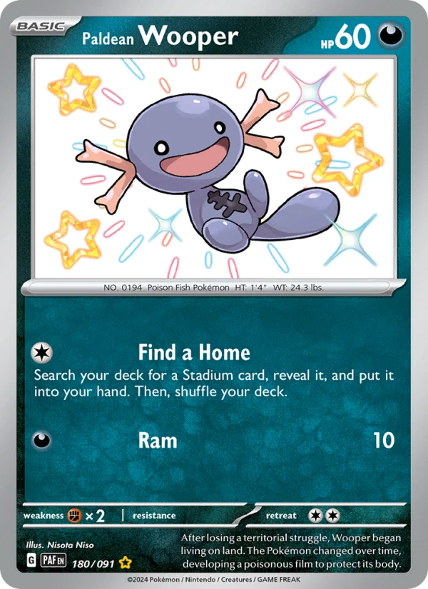 Paldean Wooper #180