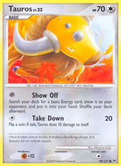 Tauros Reverse Holo