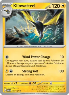 Kilowattrel Reverse Holo