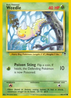 Weedle Reverse Holo