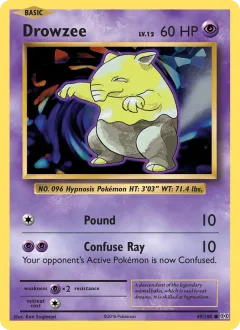 Drowzee Reverse Holo
