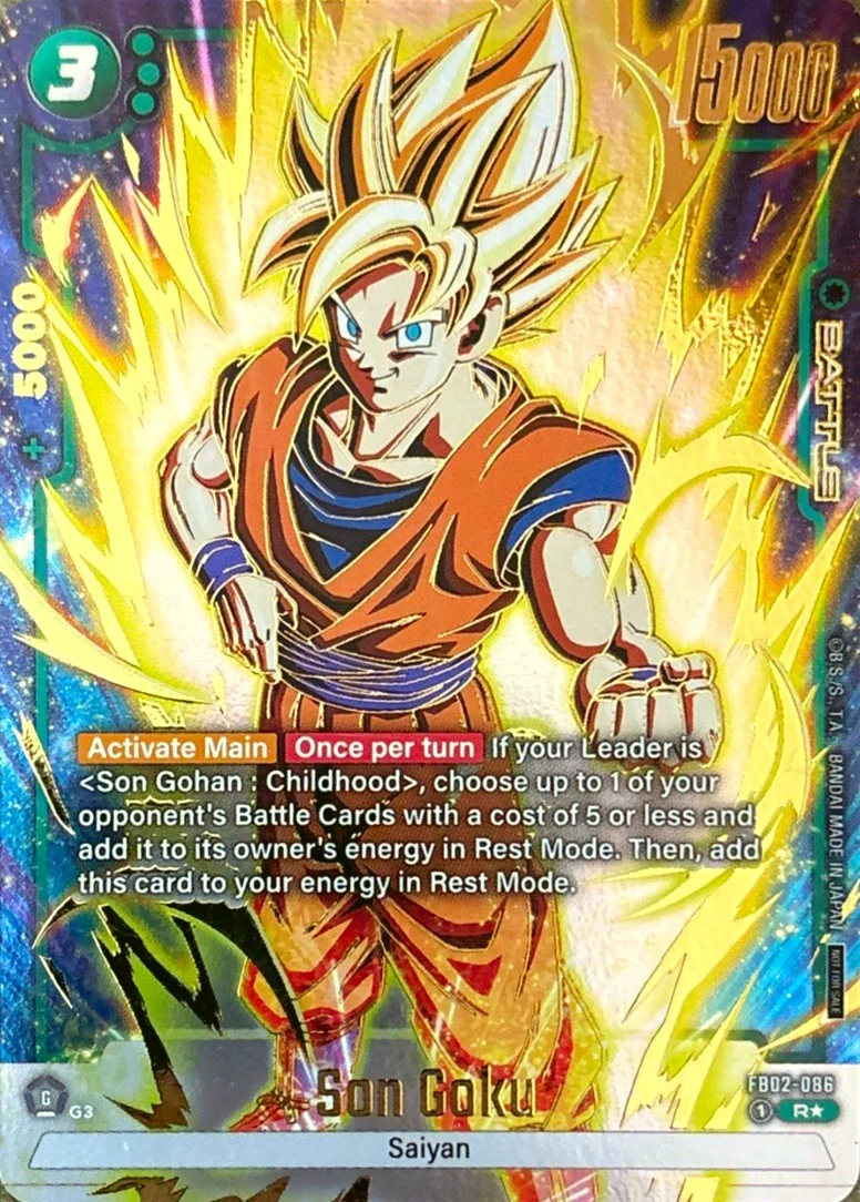 Son Goku [Championship Pack 01 Gold] #FB02-086