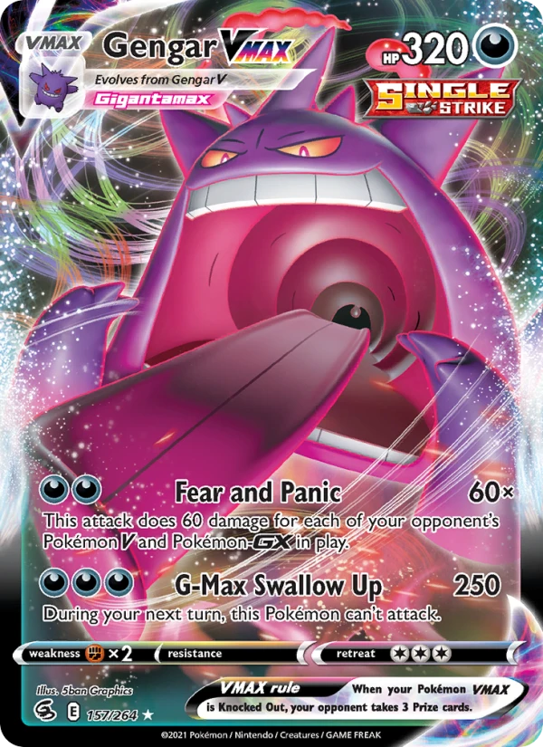 Gengar Vmax #157