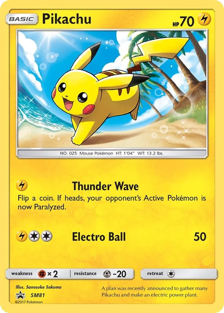Pikachu Sm81