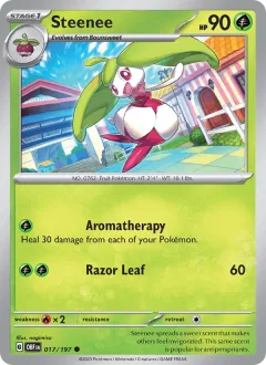 Steenee Reverse Holo