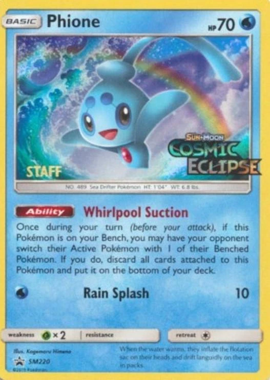 Phione Prerelease Staff #SM220