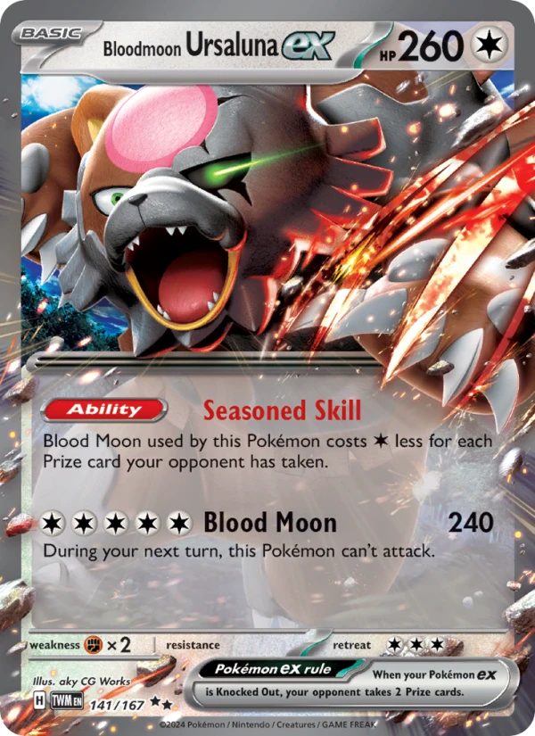 Bloodmoon Ursaluna Ex #141