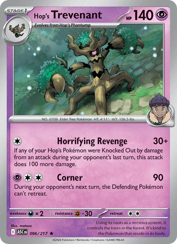 Hop's Trevenant #96