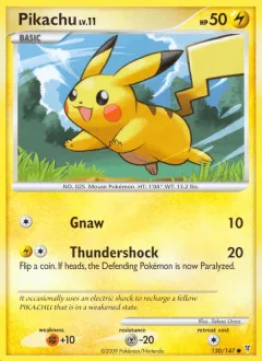 Pikachu Reverse Holo