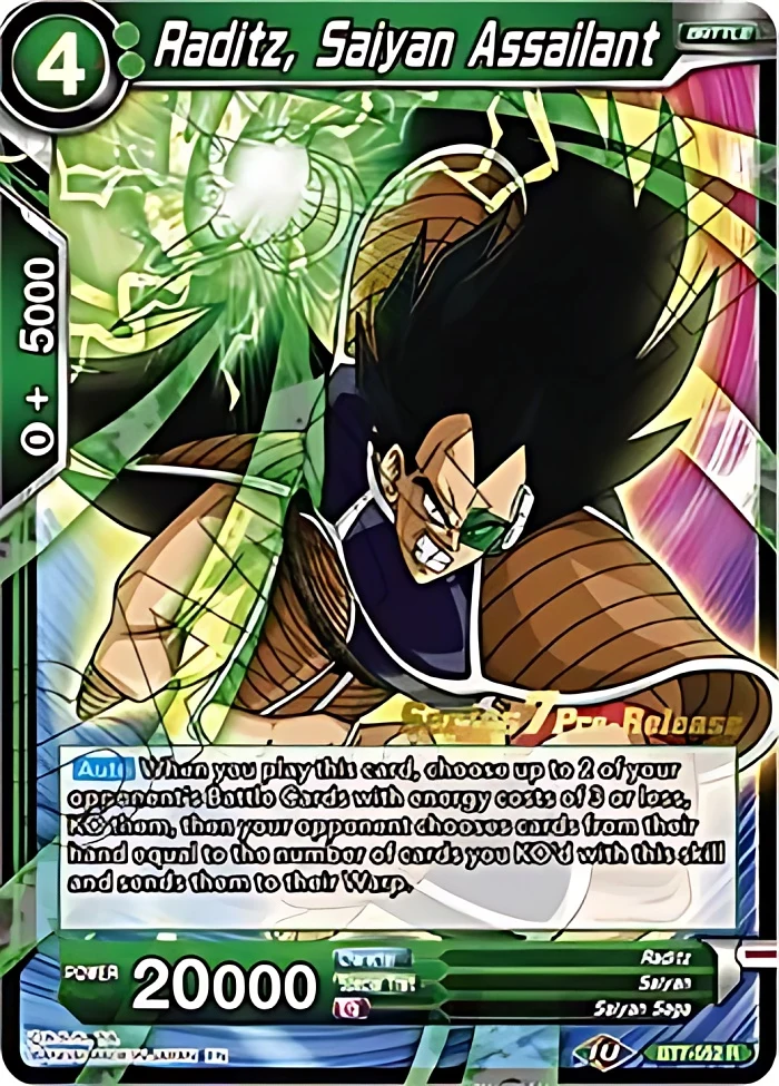 Raditz, Saiyan Assailant [Pre-Release] #BT7-052_PR