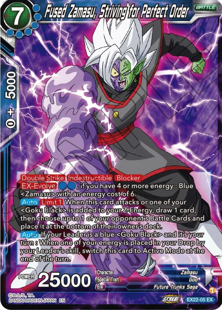 Fused Zamasu, Striving for Perfect Order #EX22-05