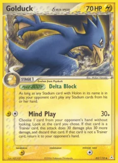 Golduck Reverse Holo