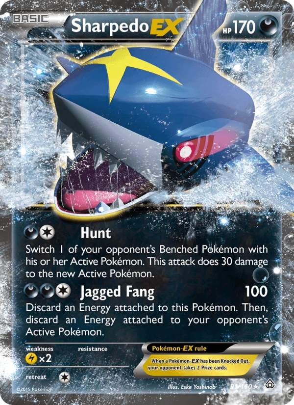 Sharpedo Ex #91