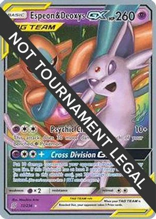 Espeon & Deoxys GX #72