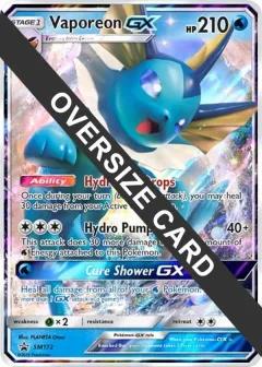 Vaporeon GX Jumbo
