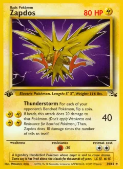 Zapdos 1999-2000