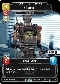 Grogu - Yes. Yes. Yes.