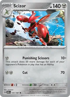 Scizor Cosmos Holo