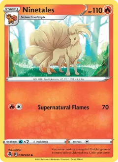 Ninetales Reverse Holo