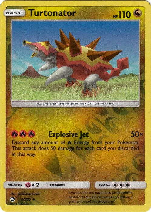 Turtonator Reverse Holo #50