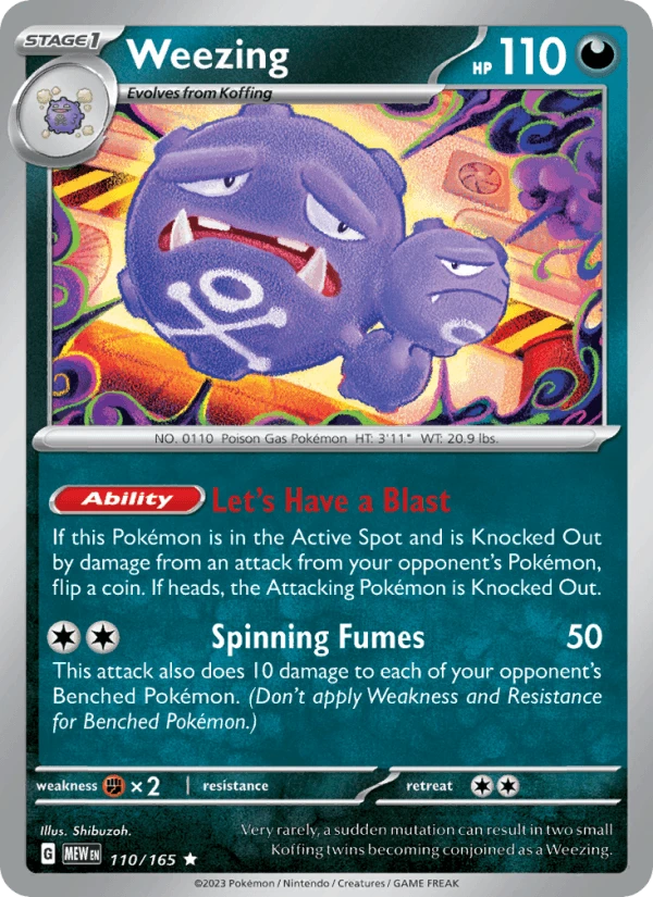 Weezing #110