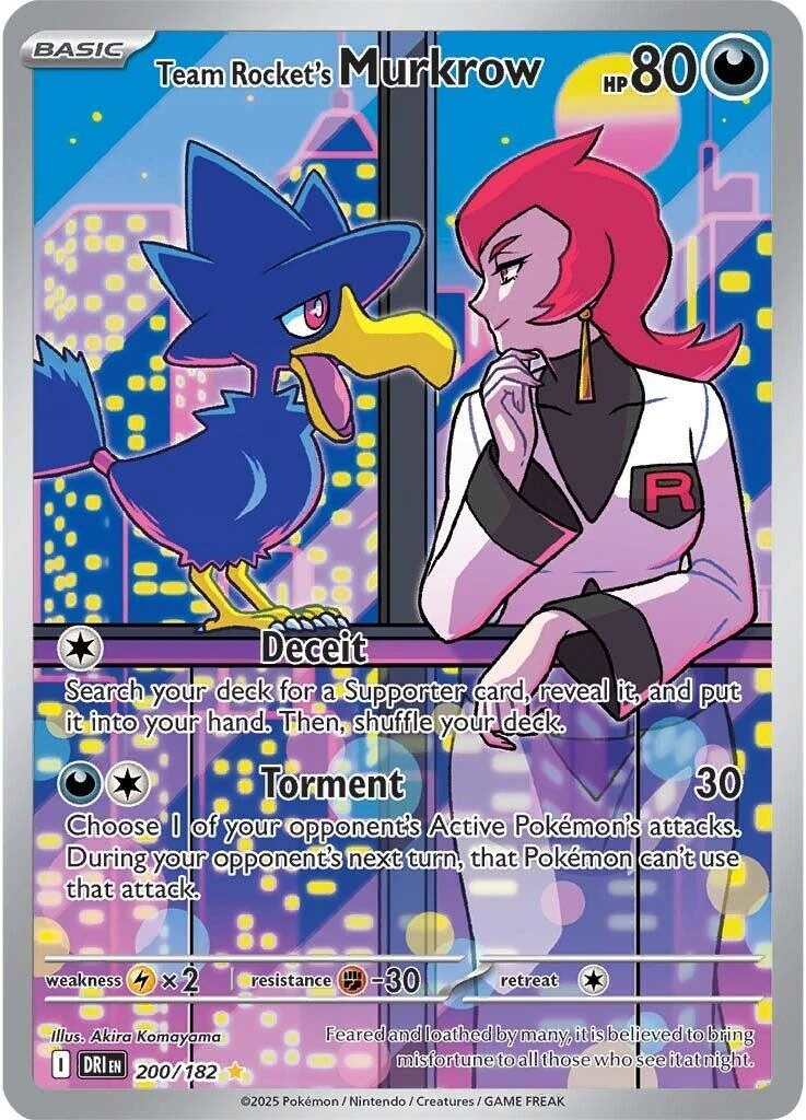 Team Rocket's Murkrow #102