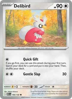 Delibird Reverse Holo