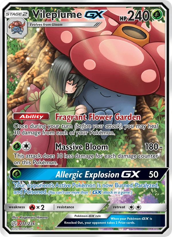 Vileplume Gx #211