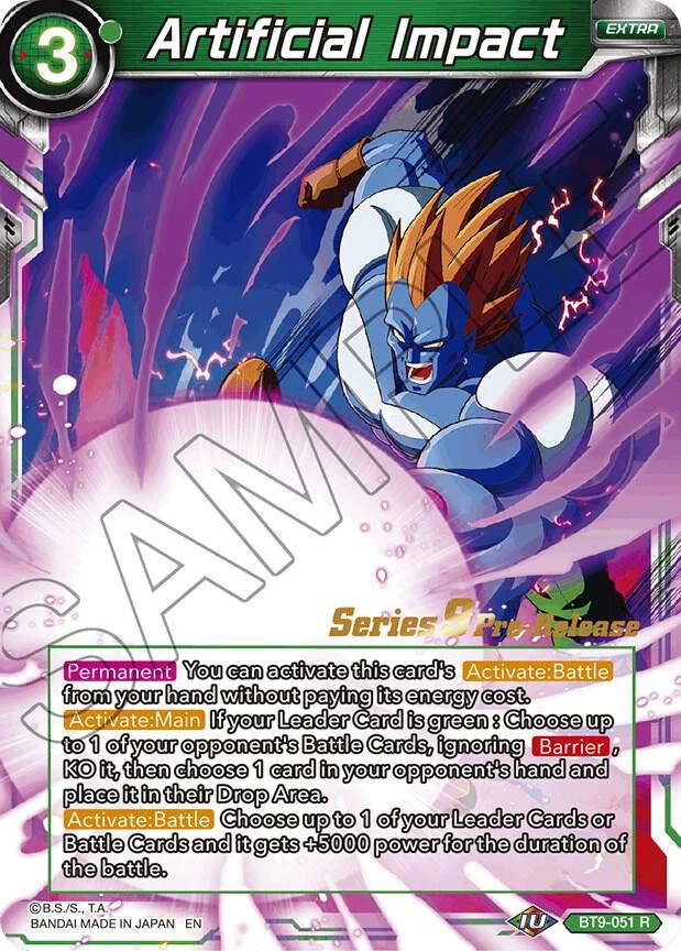 Artificial Impact [Pre-Release] #BT9-051