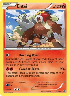 Entei Reverse Holo