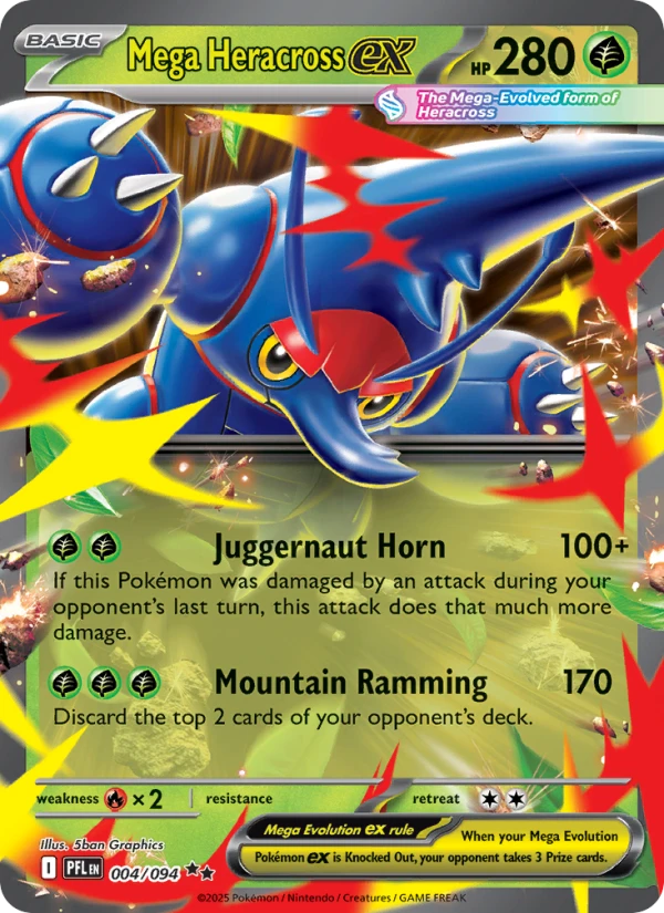 Mega Heracross Ex #4