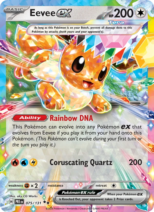 Eevee Ex Prize Pack #75