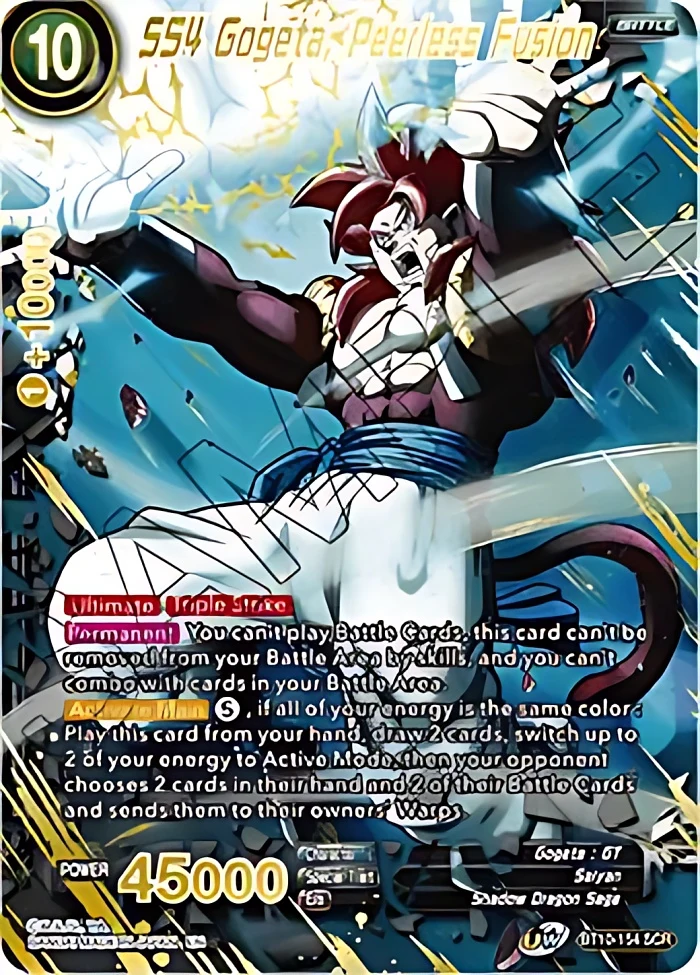 SS4 Gogeta, Peerless Fusion #BT10-154