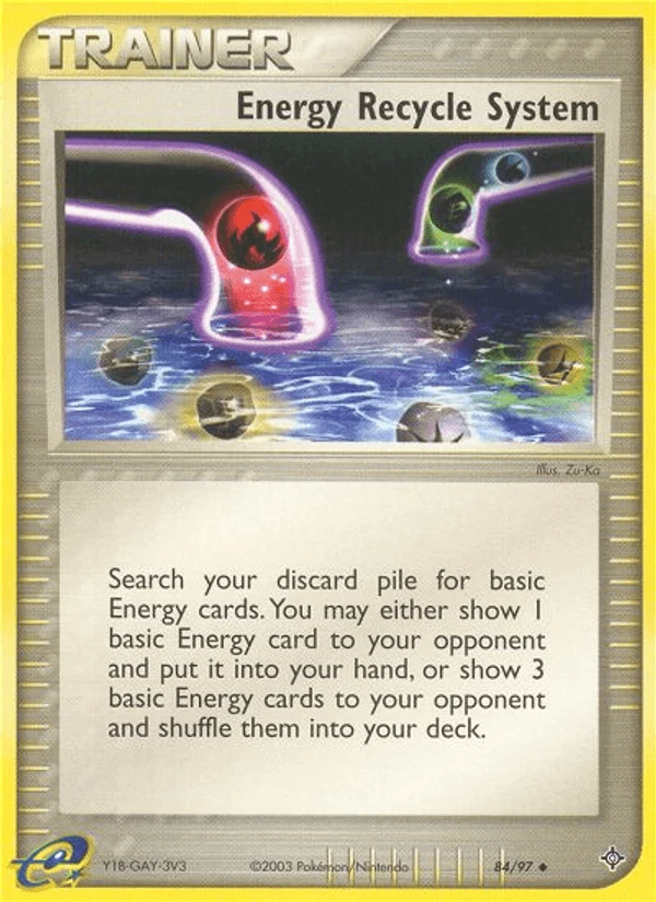Energy Recycle System #84