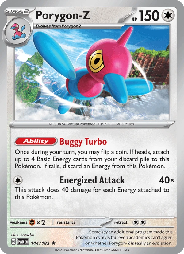 Porygon-Z Cosmos Holo #144