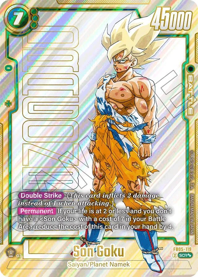 Son Goku [Super Alternate Art Manga Art] #FB05-119