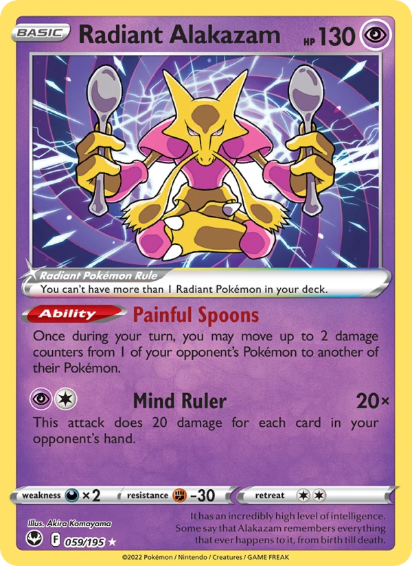 Radiant Alakazam #59