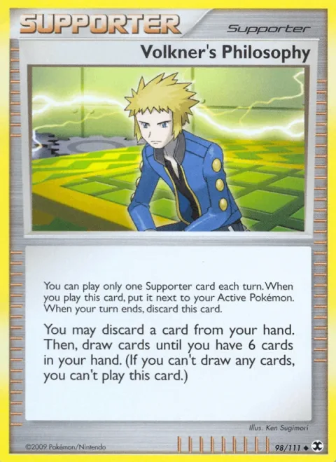 Volkner's Philosophy Reverse Holo