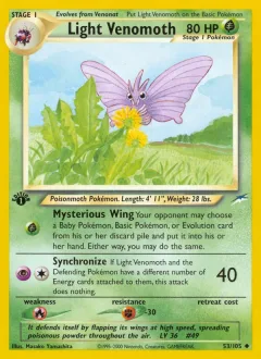 Light Venomoth 1st Edition