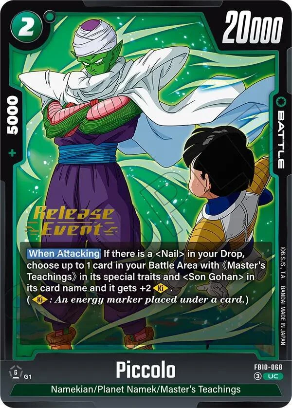Piccolo [Release Event] #FB10-068