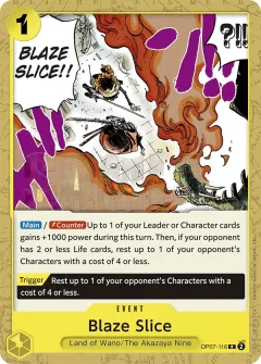 Blaze Slice [Reprint]