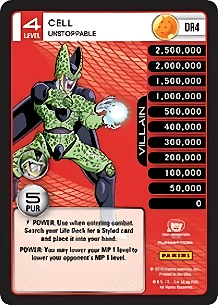 Cell - Unstoppable [Rainbow Parallel Foil] #DR4