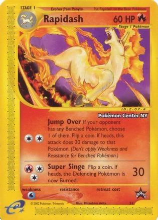 Rapidash Pokemon Center NY #51