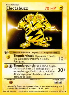 Electabuzz 1st Edition