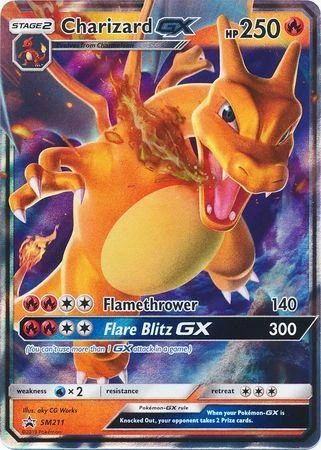 Charizard Gx Jumbo Sm211