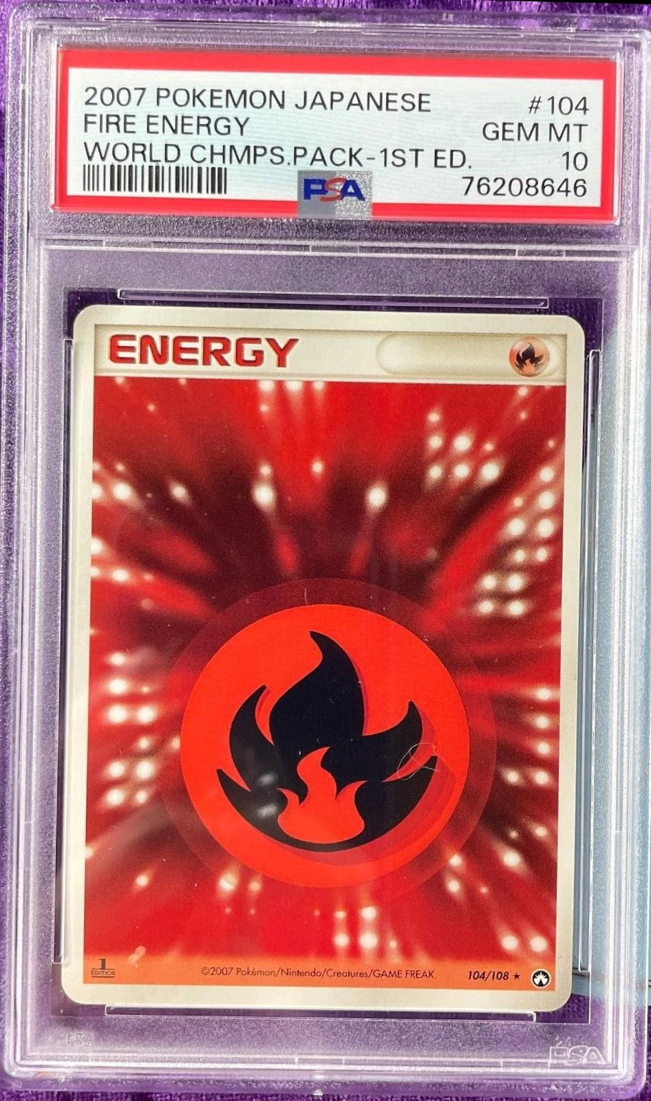 Fire Energy #104