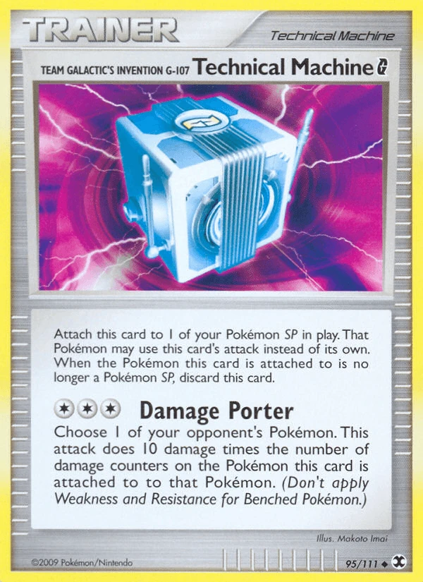 Technical Machine G Reverse Holo #95